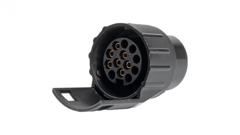 Adapter przyczepowy 12V Przejściówka 7-pin (wtyk) / 13-pin (gniazdo)