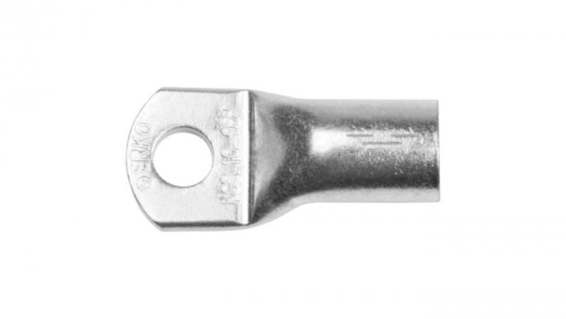 Końcówka rurowa oczkowa typ KCS 10mm2 / M5 miedziana cynowana galwanicznie ERKO