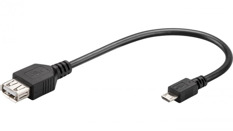 Adapter USB Micro-B / USB A OTG do szybkiego podłączania kabli ładujących