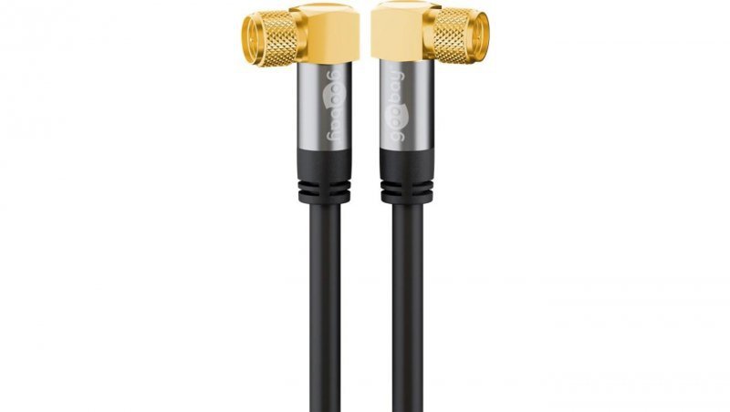 Kabel antenowy SAT (typ 135 dB), poczwórne ekranowanie - Długość kabla 3 m