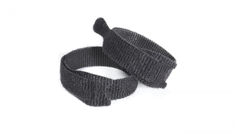 VELCRO ONE-WRAP Paski rzepowe wielokrotnego użytku, paski ONE-WRAP 12mm x 20cm x 6 Czarne