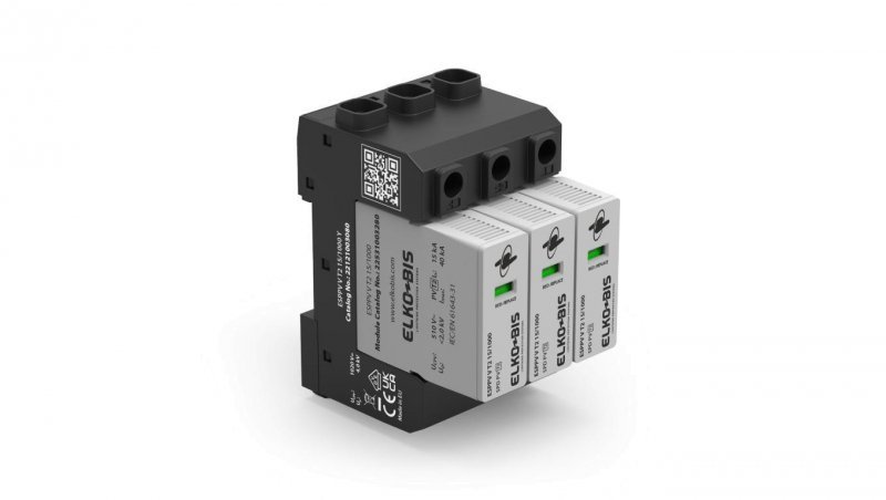 Ogranicznik przepięć ESPPV V T2 15/1000 Y RI