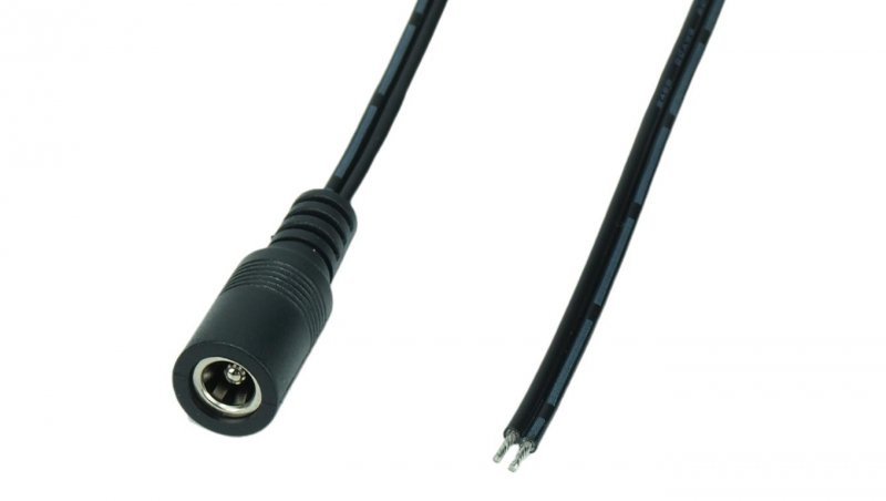 Przewód zasilający TLYp0,5 Socket 2555 L=1000mm POSDC-T-S25-1.0