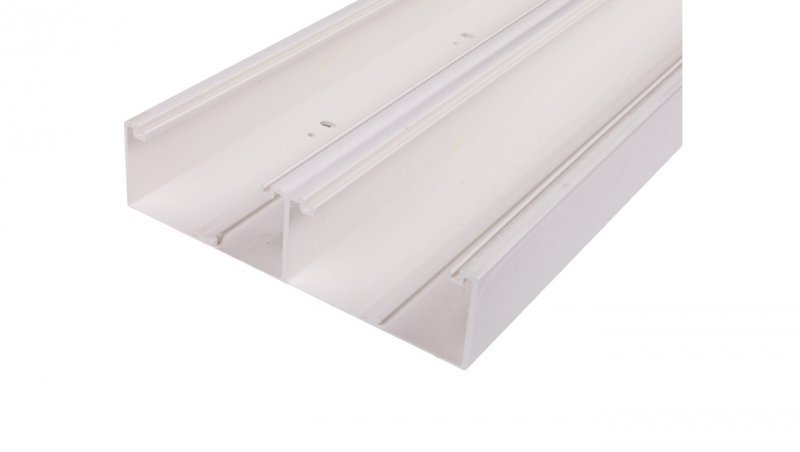 Kanał instalacyjny bez pokrywy KIO 190x50mm zatrzaskowy biały 330240 /2m/