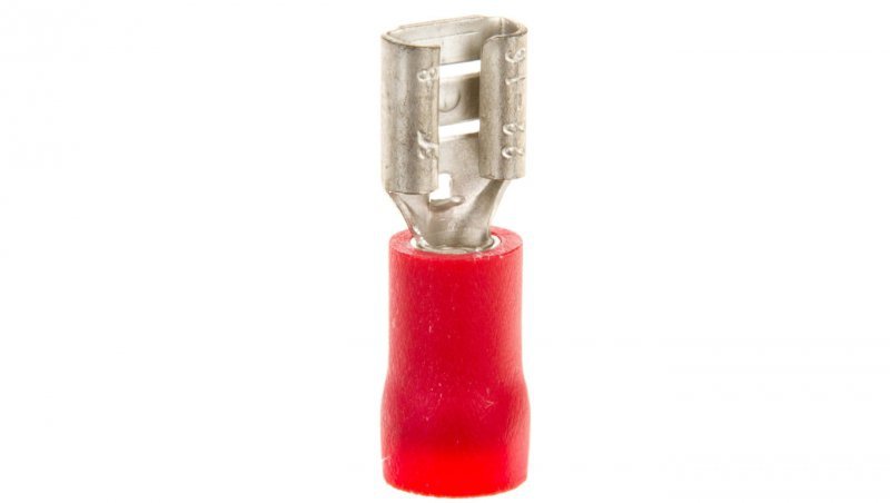 Nasuwka izolowana NI 4,8/1/0,8 PCV E10KN-03010103001 /100 szt./