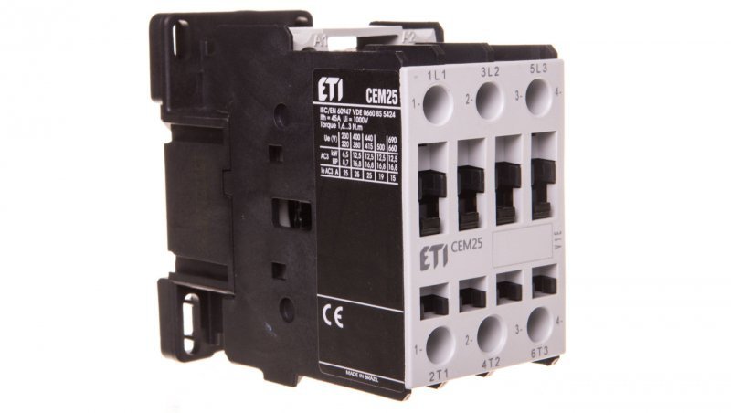 Stycznik mocy 45A 3P 230V AC CEM25.00-230V-50/60Hz 004645103