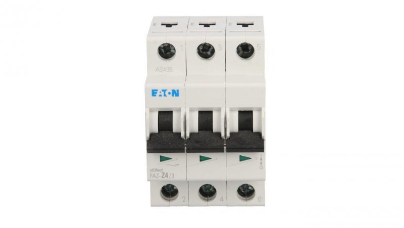 Wyłącznik nadprądowy 3P Z 4A 15kA AC FAZ Z4/3 278923