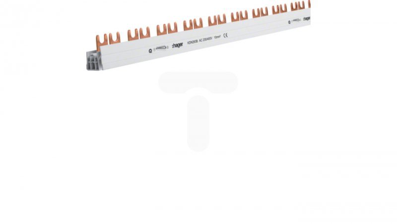 Szyna łączeniowa 2P 63A 10mm2 widełkowa (56 mod.) KDN263B