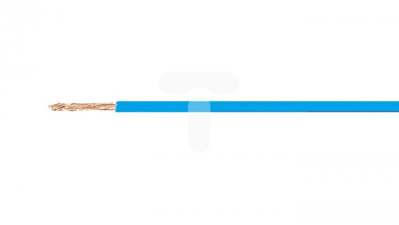 Przewód bezhalogenowy H07Z-K 1x1,5 niebieski 4726021 /100m/