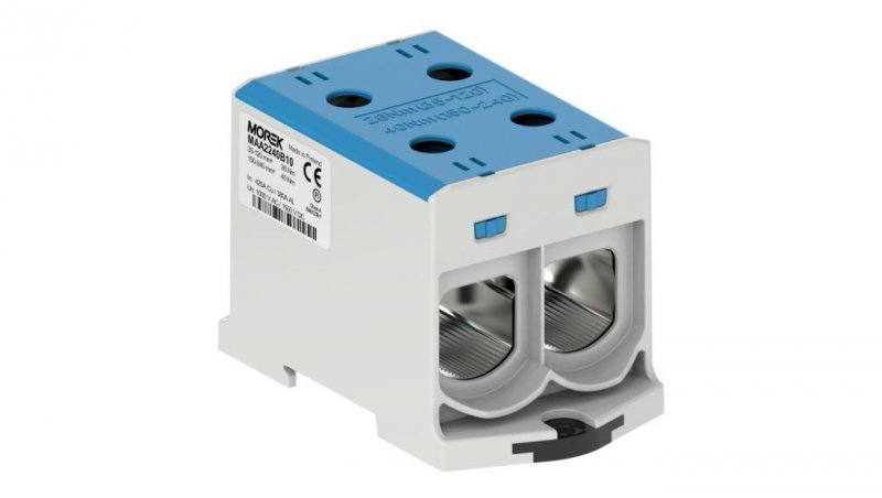 Złączka OTL240-2 kolor niebieski 2xAl/Cu 35-240mm2 1000V Zacisk uniwersalny MAA2240B10