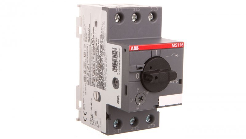 Wyłącznik silnikowy 3P 0,55kW 1-1,6A MS116-1.6 1SAM250000R1006