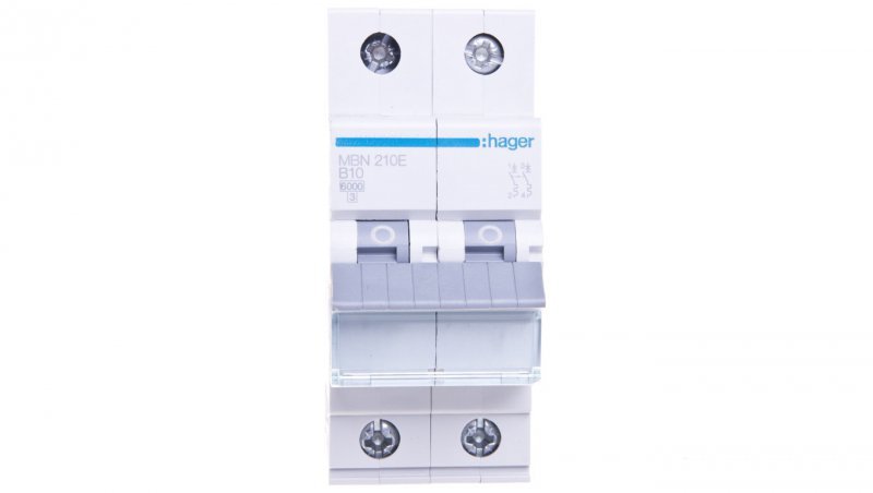 Wyłącznik nadprądowy 2P B 10A 6kA AC MBN210E