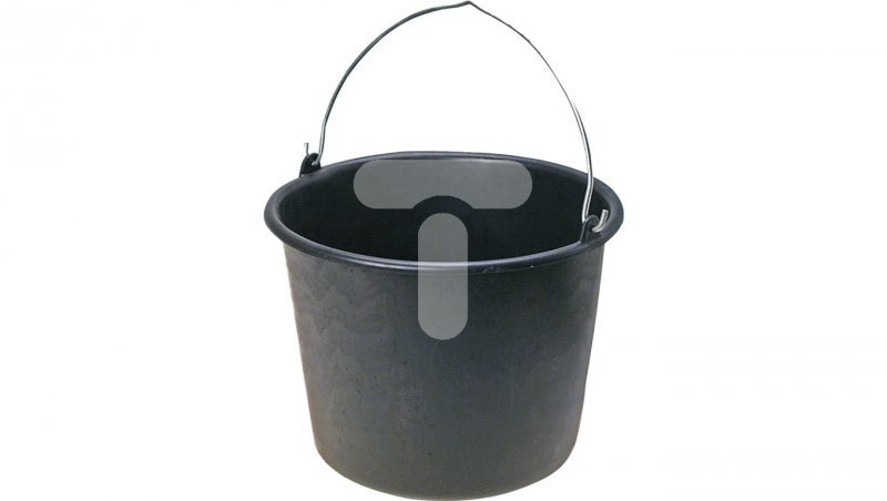Wiadro budowlane 12 l, metalowy uchwyt 13A712