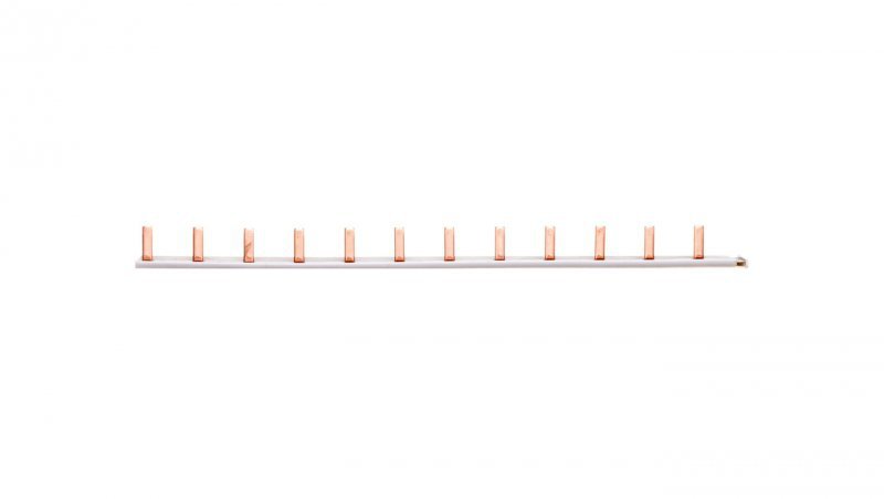 Szyna łączeniowa 1P 10 mm2 sztyftowa 12 modułowa do cięcia (2 zaślepki w komplecie) 5ST3730