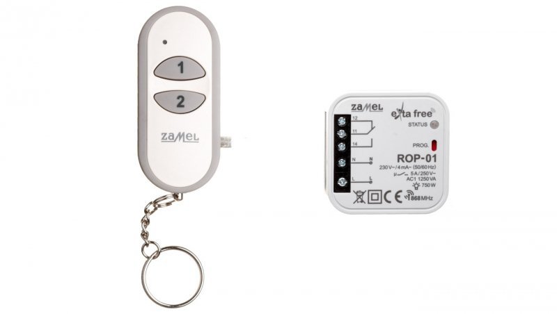 Zestaw sterowania bezprzewodowego uniwersalny (ROP01+P257/2) RZB-05 EXF10000077