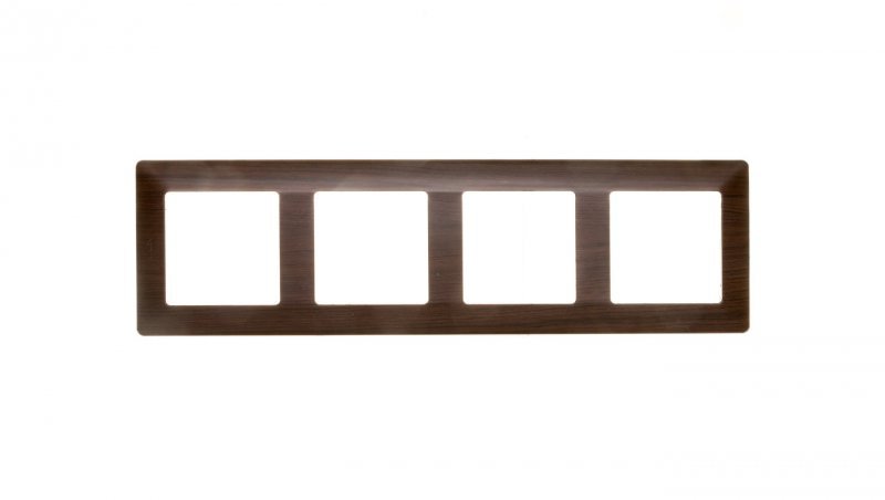 VALENA LIFE Ramka poczwórna wenge 754174