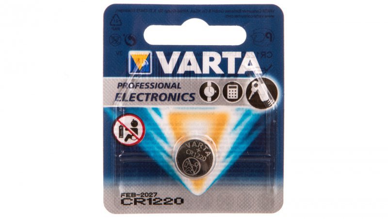 Bateria litowa CR1220 35mAh 3V ELECTRONICS