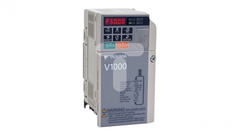 Falowniki wektorowy trójfazowe 380-480V AC 2,2 kW 3x400V 5,1A CIMR-VC4A0005BAA