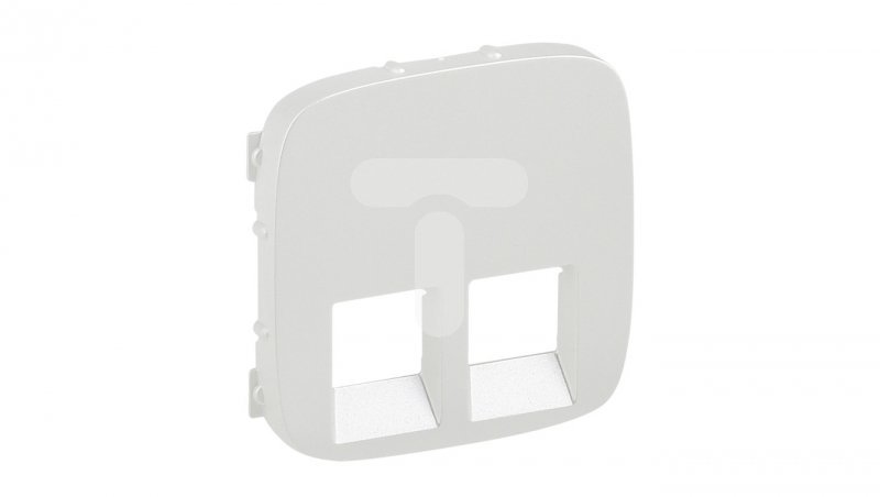 VALENA ALLURE Plakietka gniazda podwójnego 2xRJ11 lub 2xRJ45 lub RJ11/RJ45 kremowy 755429