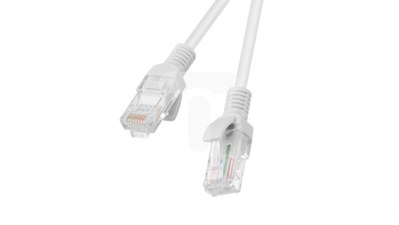 Kabel krosowy patchcord U/UTP kat.5e 3m szary PCU5-10CC-0300-S