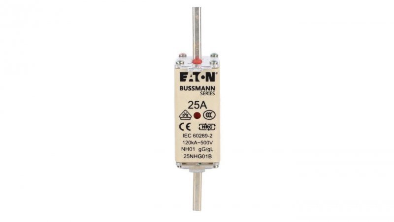 Wkładka bezpiecznikowa NH1 25A gL/gG 500V 25NHG01B