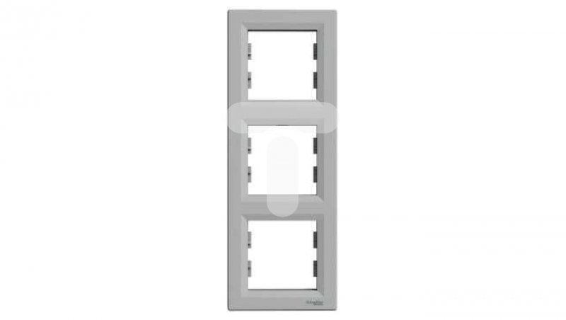 ASFORA Ramka 3-krotna pionowa aluminium EPH5810361