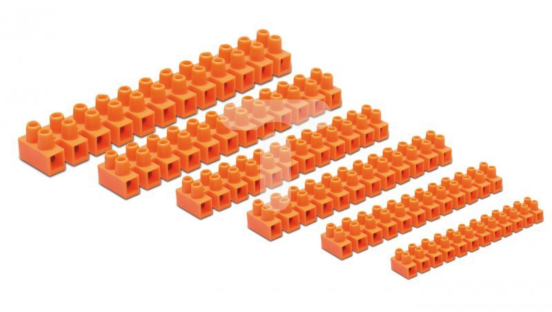 Złączka zaciskowa 12-torowa 10mm2 57A pomarańczowa lz-100 LZ-100MM0-00