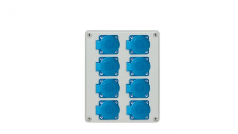 Rozdzielnica R-BOX 240 8x250V IP44 B.1605