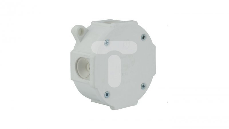 Puszka n/t hermetyczna pusta 79x79x37mm IP44 biała VP 075-01 61.177