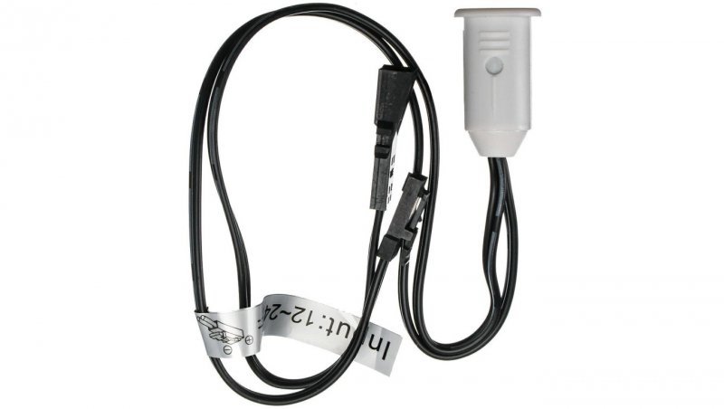 Włącznik wpuszczany dotykowy ON/OFF 12V 30W fi12 kabel z mini switch 23 cm ściemniacz