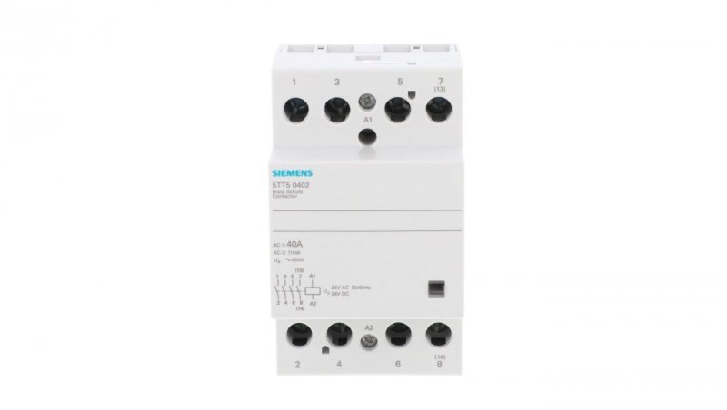 Stycznik modułowy 40A 4Z 0R 230V AC/DC 24V 5TT5040-2