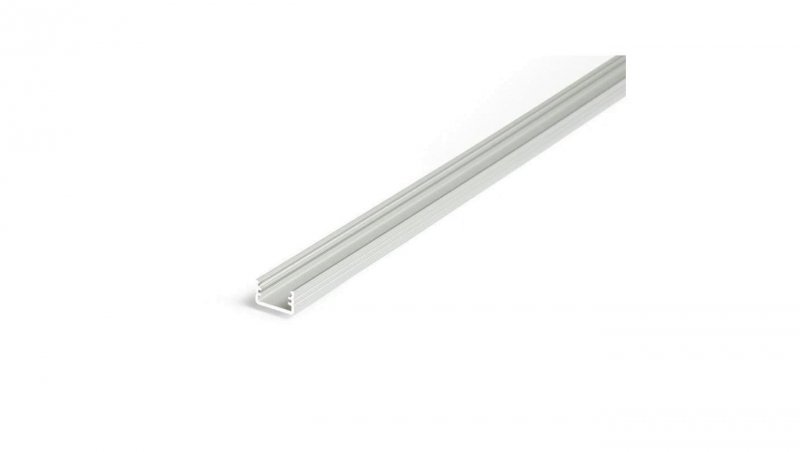 Profil led SLIM8 2m srebrny anodowany aluminiowy wąski (c2) 89030020