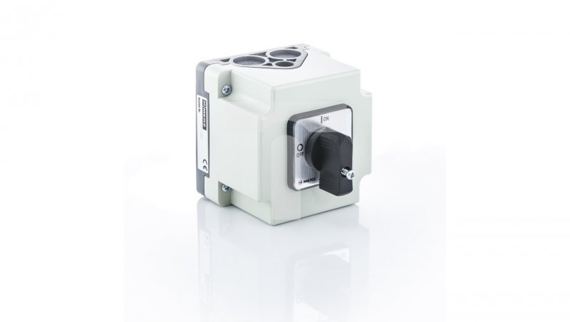 Łącznik krzykowy 0-1 2P 16A IP65 w obudowie ML016.2-RG/OB