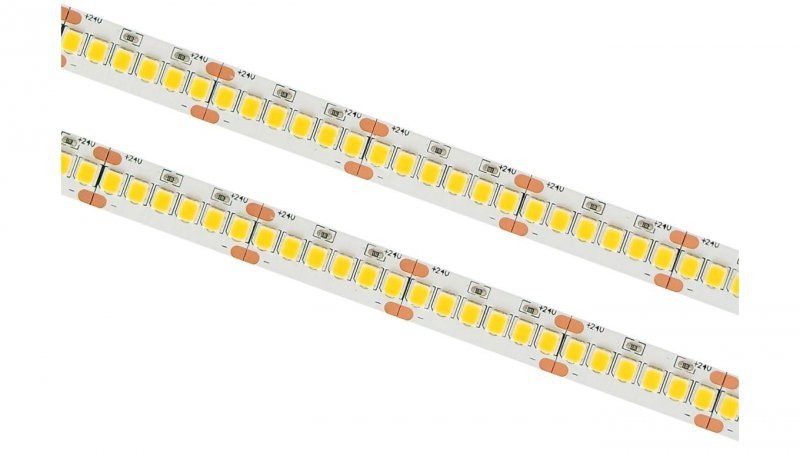 Taśma 240LED/m 1m 24V 24W 6000K IP20 2700lm Ra80 10mm SCA-240-CW-24