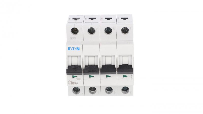 Wyłącznik nadprądowy 4P D 25A 6kA AC PL6-D25/4 166546