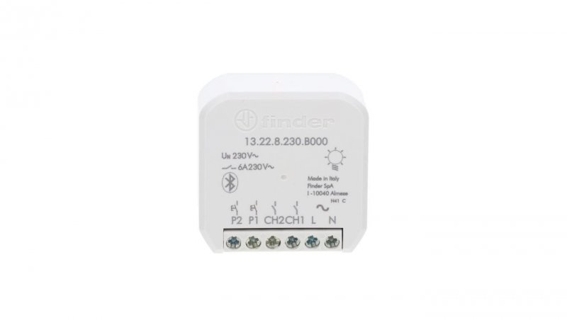 Elektroniczny wielofunkcyjny przekaźnik bluetooth Yesly 2Z 6A 230V AC 13.22.8.230.B000