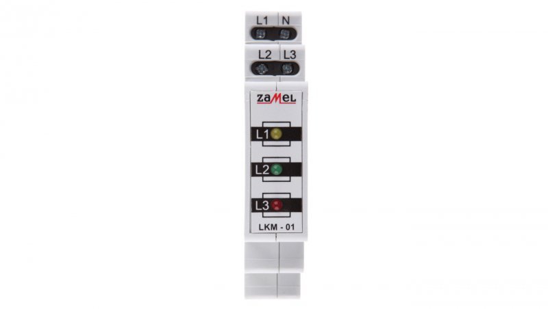 Lampka modułowa czerwona/zielona/żółta 230-400V AC LKM-01-40 EXT10000039