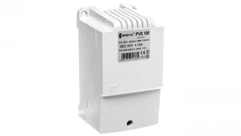 Transformator 1-fazowy PVS 100VA 230/24V /w obudowie IP54/ 16024-9946