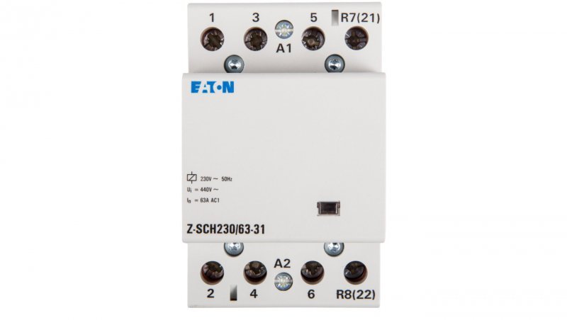 Stycznik modułowy 63A 3Z 1R 230V AC Z-SCH230/63-31 248858