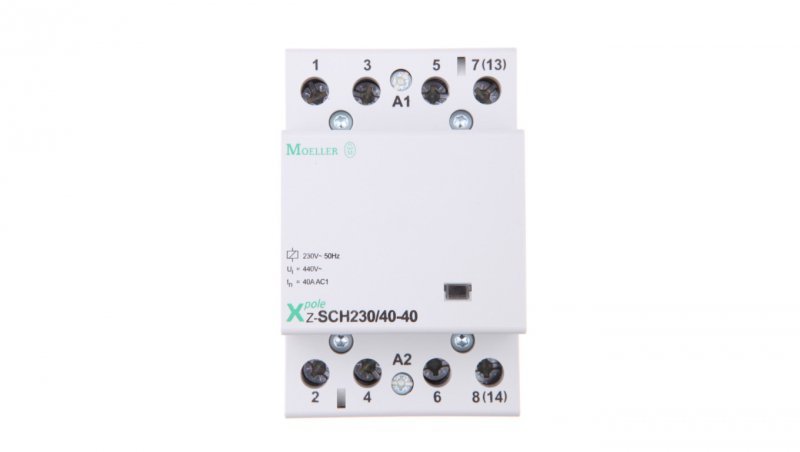 Stycznik modułowy 40A 4Z 0R 230V AC Z-SCH230/40-40 248852