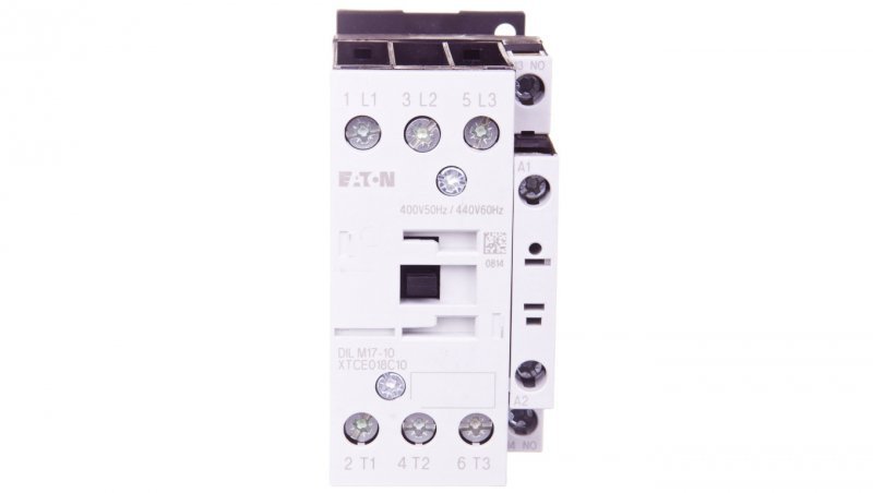 Stycznik mocy 17A 3P 400V AC 1Z 0R DILM17-10(400V50HZ,440V60HZ) 277006