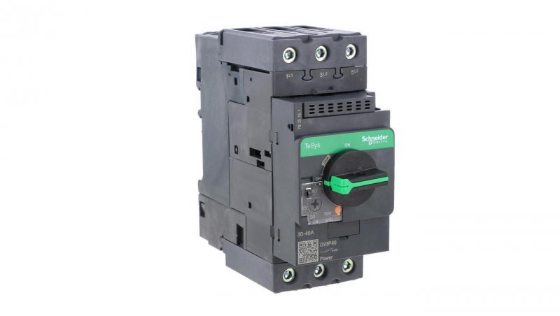 Wyłącznik silnikowy 3P 18,5kW 30-40A (EVK) GV3P40