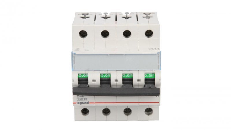 Wyłącznik nadprądowy 4P B 40A 6kA AC S304 TX3 403421
