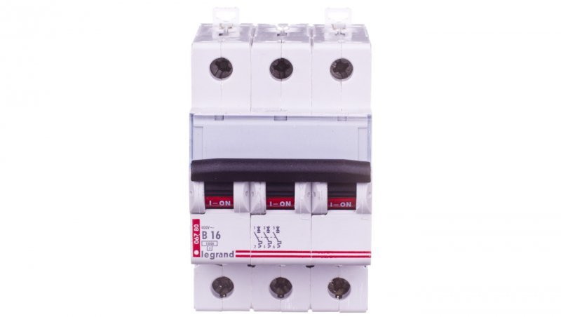 Wyłącznik nadprądowy 3P B 16A 10kA AC S313 TX3 404126