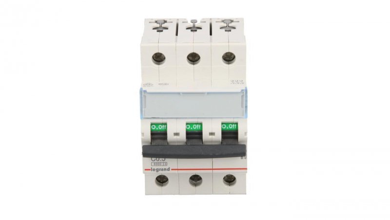 Wyłącznik nadprądowy 3P C 0.5A 6kA AC S303 TX3 403536