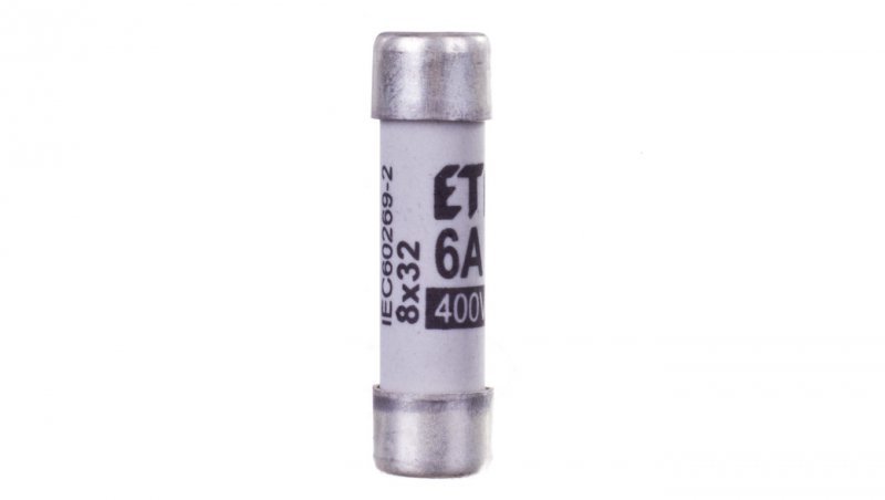 Wkładka bezpiecznikowa cylindryczna 8x32mm 6A gG 400V CH8 002610005