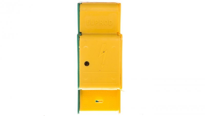 Blok rozdzielczy modułowy 1-biegunowy 160A żółto-zielony LBR160A/13ż-z 84321009