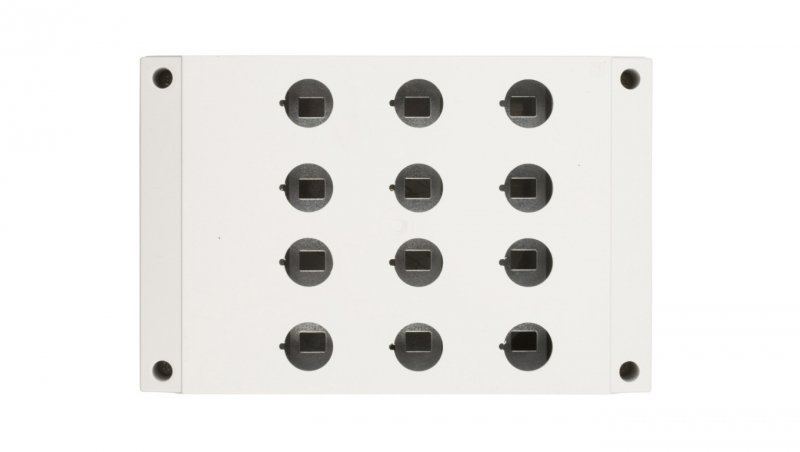 Obudowa kasety 12-otworowa 22mm szara IP67 M22-I12 222688
