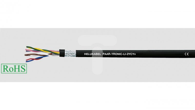 Przewód sterowniczy PAAR-TRONIC-LI-2YCYv 2x2x0,5 /RS422 RS485/ 21141 /bębnowy/