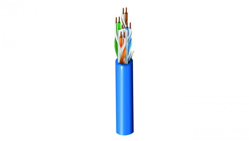 Kabel teleinformatyczny U/UTP kat.6 4x2x0,5 drut BL-7965E.01A305 /305m/